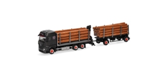 Herpa 320078 - H0 - Mercedes-Benz Holztransporter Arocs 18 Jürgen Ehrmann